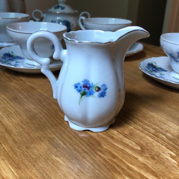 Tea-set for 4 by Norcrest Fine China 🫖 - Picture 7 of 11